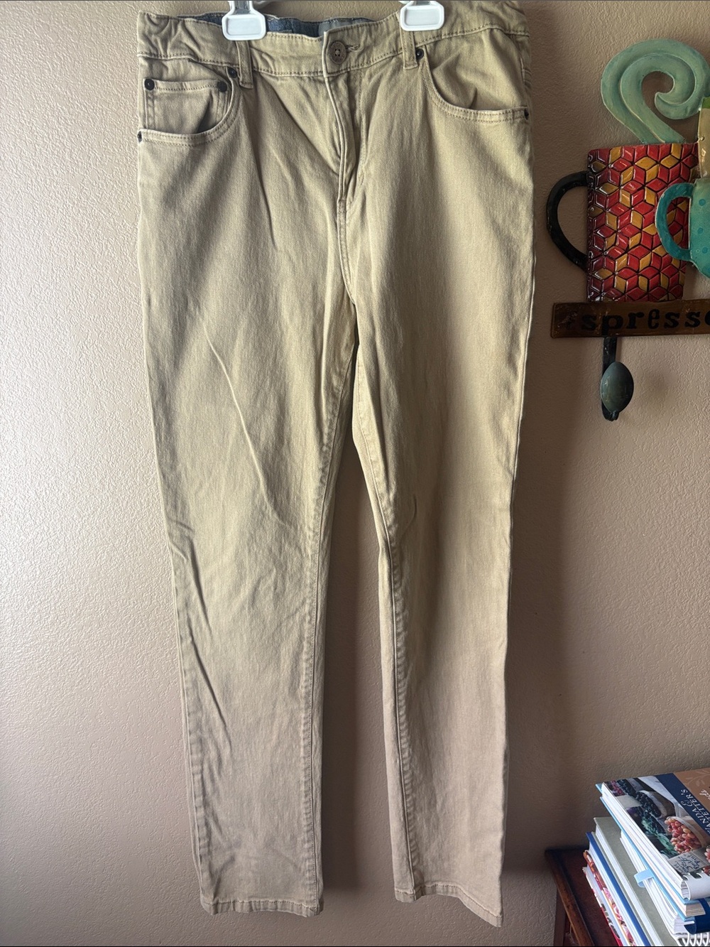 Lucky Brand Tan Kids Chino Pants